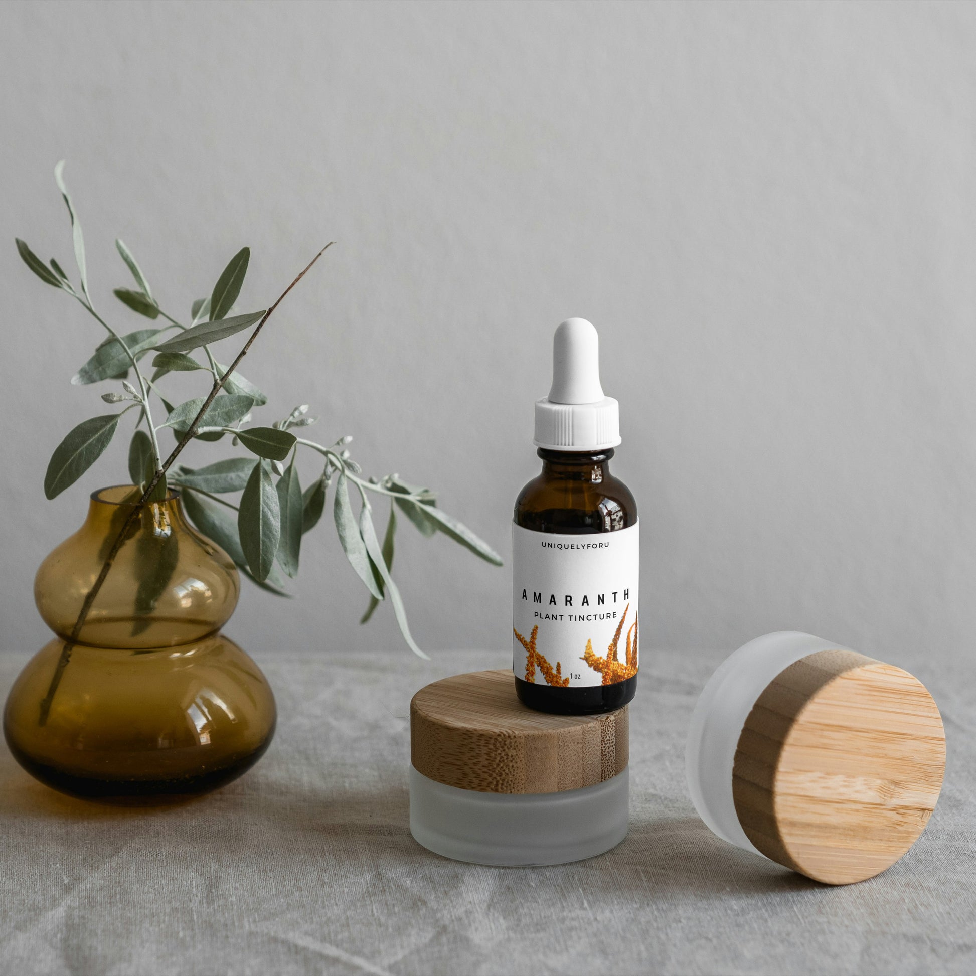Number 1 Seller UniquelyForU Amaranth Plant Tincture Wild Crafted UNIQUELYFORU.COM