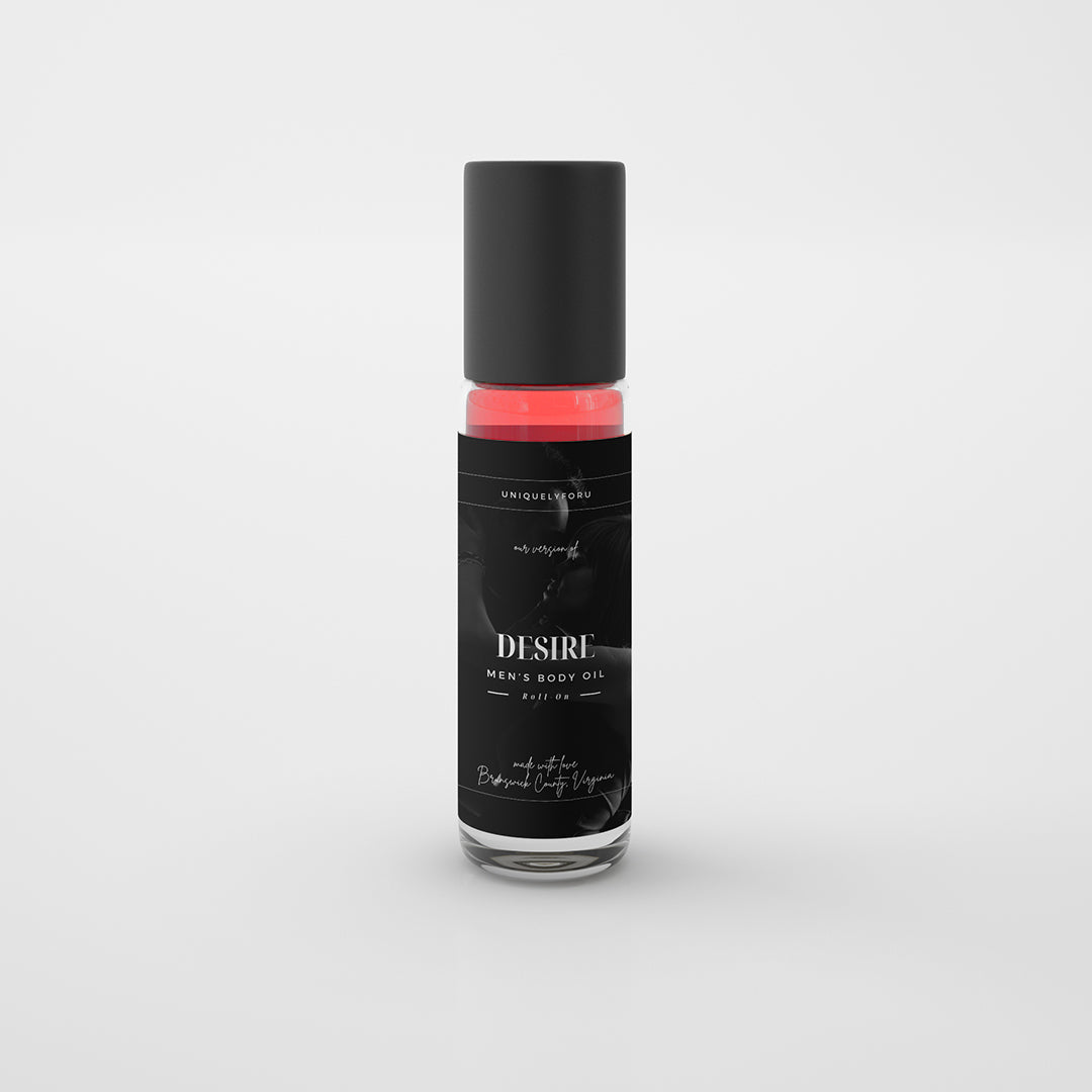 UniquelyForU our version of Desire Fragranced Body Oil Roll-on 1 oz made with love Brunswick County Virginia UNIQUELYFORU.COM