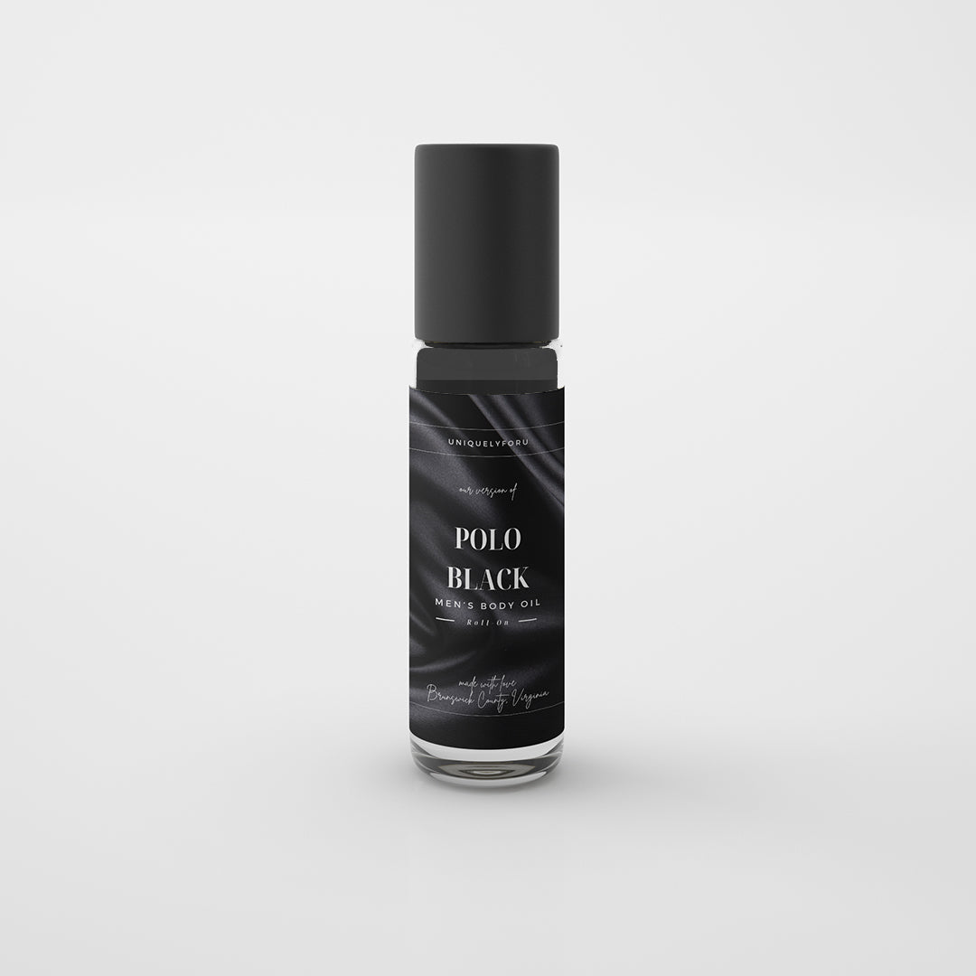 UniquelyForU our version of Polo Black Fragranced Body Oil Roll-on 1 oz made with love Brunswick County Virginia UNIQUELYFORU.COM