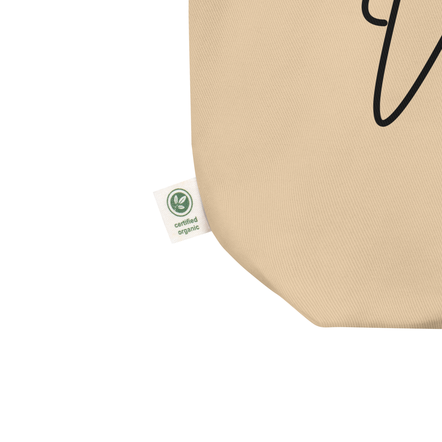 Made with Love Virginia Eco-Friendly Tote Bag Black