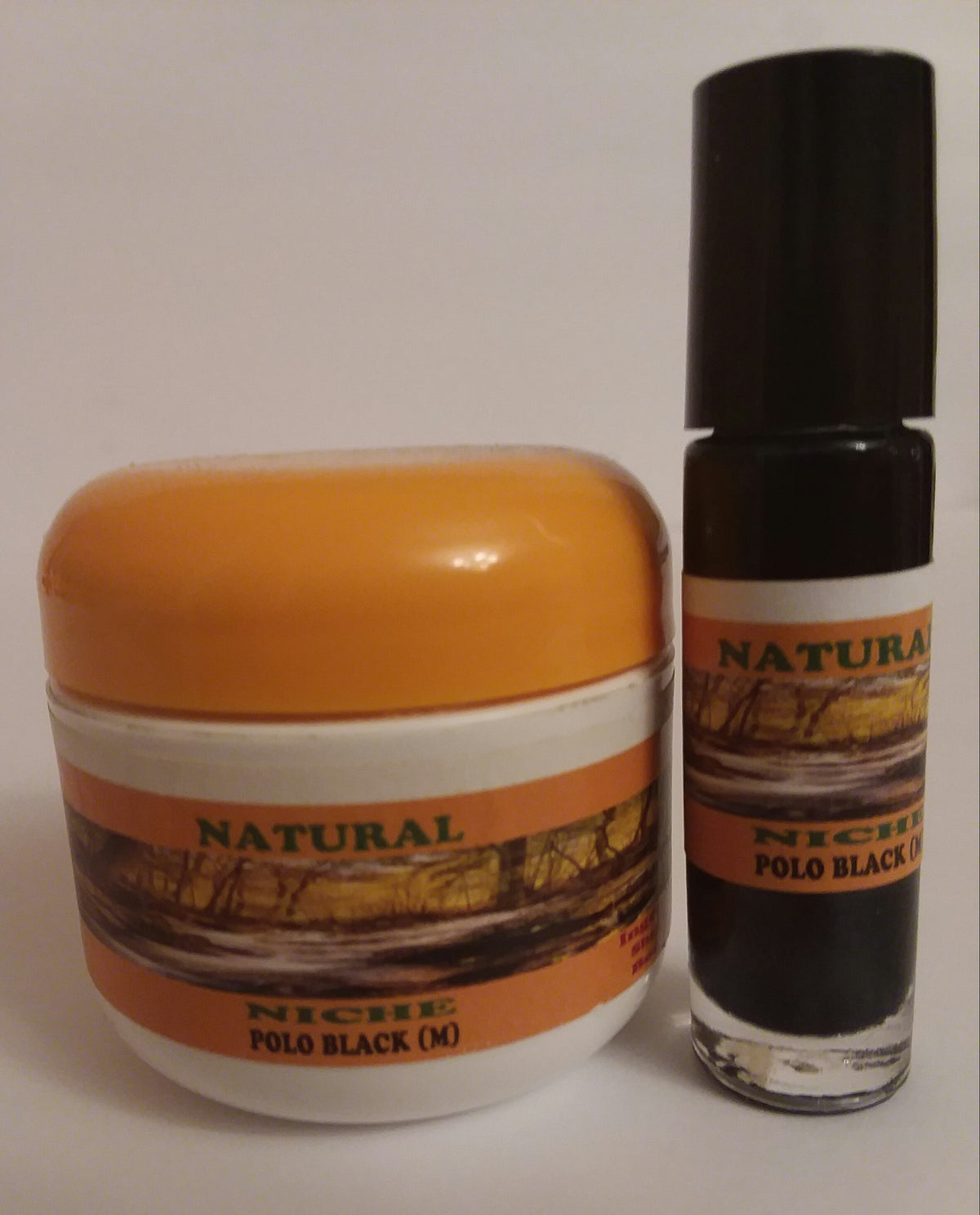 Polo Black Type Men's Body Butter & Body Oil Set 2 oz