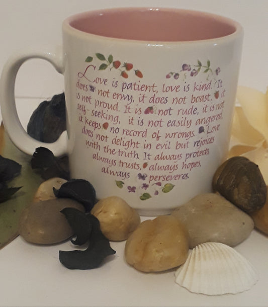 Love is Patient Love is Kind Mug 10oz
